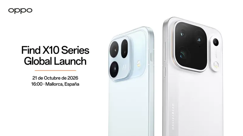 OPPO presentar&aacute; la serie OPPO Find X10