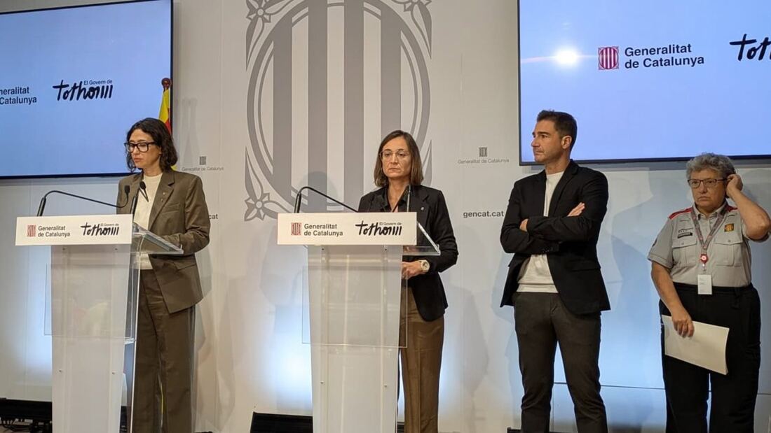 Dos muertos y un desaparecido por el temporal en Cataluña