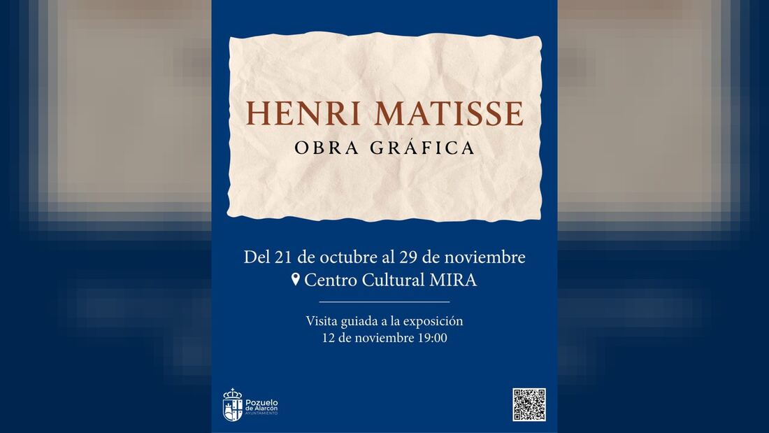 El Centro Cultural MIRA de Pozuelo acoge la exposición Henri Matisse. Obra gráfica