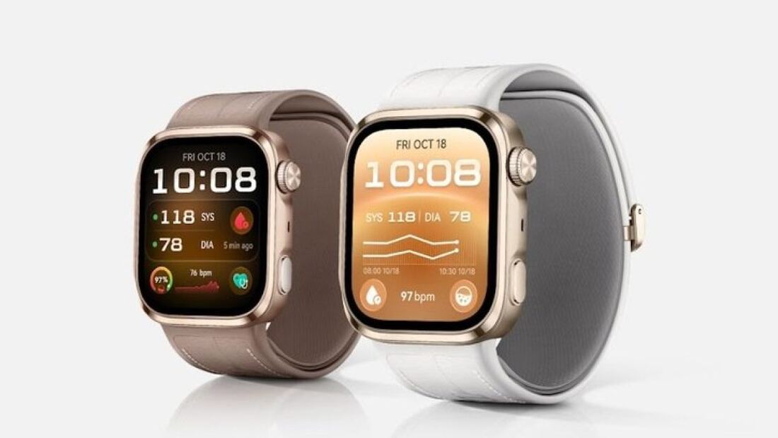 Huawei lanza un reloj que mide la presión arterial