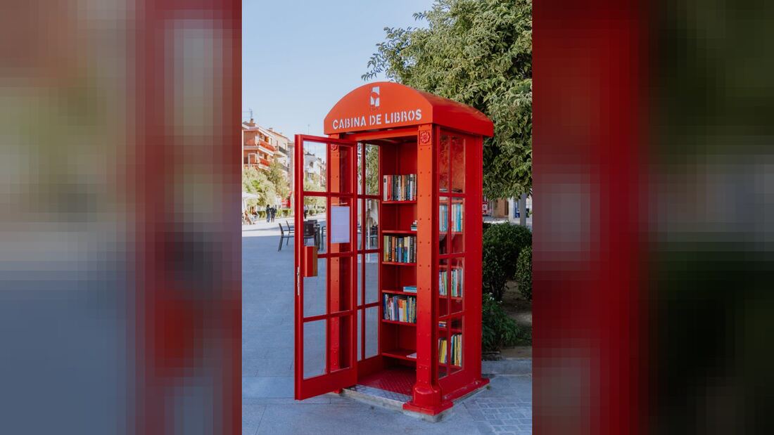 Las Rozas instala 'Cabina de Libros' para fomentar el intercambio de ejemplares