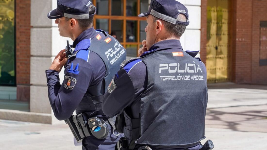 La Policía de Torrejón intercepta en minutos al agresor sexual