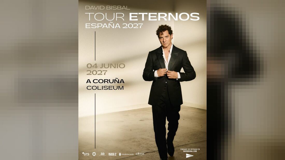 David Bisbal actuará el 1 de julio en Madrid