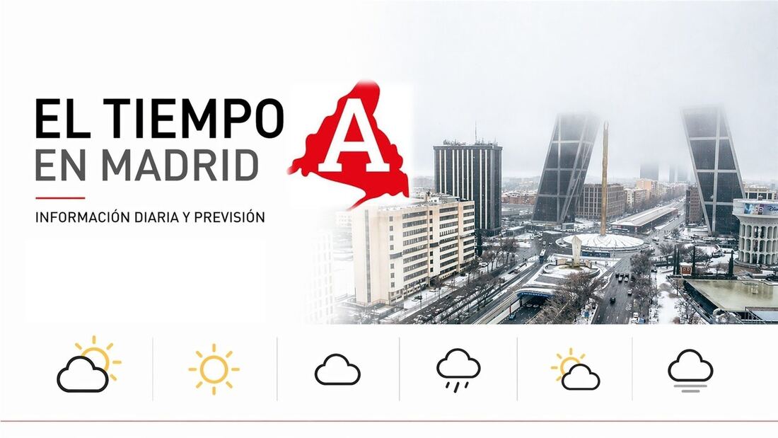 Lunes con cielos despejados y temperaturas estables en Madrid