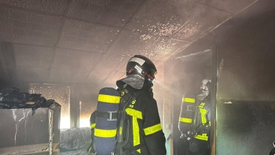  Extinguido un incendio en un restaurante de un polígono industrial de Leganés